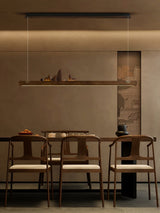 Tarin Opal Wood Pendant Light, detail view 14