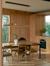 Tarin Opal Wood Pendant Light, detail view 15