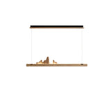 Tarin Opal Wood Pendant Light, detail view 8