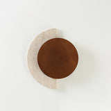Vale Flint Travertine Wall Light, detail view 10