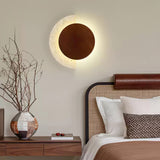 Vale Flint Travertine Wall Light, detail view 11