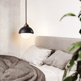 Vela Cloud Travertine Pendant Light, detail view 4