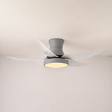 Zella Dawn Acrylic Ceiling Fan, detail view 9