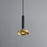 Cora Aster Brass Pendant Light, detail view 5