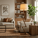 Niven Shore Wood Floor Lamp, detail view 4