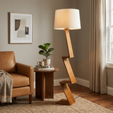 Niven Shore Wood Floor Lamp, detail view 2