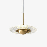 Sora Orbit Brass Pendant Light by Maison Velume