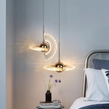 Sora Orbit Brass Pendant Light, detail view 3