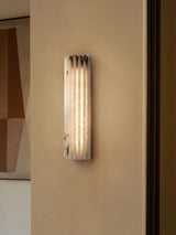 Amara Willow Alabaster Wall Light, detail view 13
