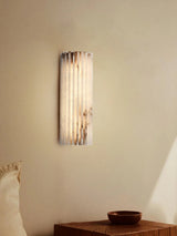 Amara Willow Alabaster Wall Light, detail view 12