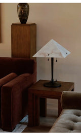 Talia Cloud Alabaster Table Lamp, detail view 14