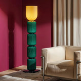 Solen Aster Travertine Floor Lamp, detail view 9