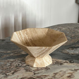 Nella Opal Travertine Decorative Object, detail view 5