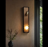 Yara Wave Glass Wall Light, detail view 19
