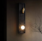 Yara Wave Glass Wall Light, detail view 18
