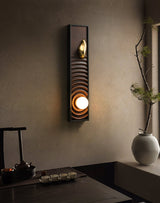 Yara Wave Glass Wall Light, detail view 17