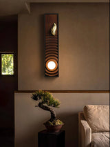 Yara Wave Glass Wall Light, detail view 9