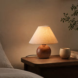 Vian Lark Ceramic Table Lamp, detail view 2