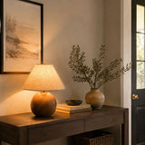 Vian Lark Ceramic Table Lamp, detail view 5