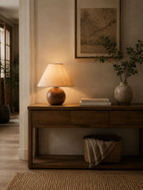Vian Lark Ceramic Table Lamp, detail view 8