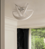 Alden Arc Resin Ceiling Light, detail view 5
