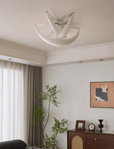 Alden Arc Resin Ceiling Light, detail view 6
