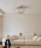 Alden Arc Resin Ceiling Light, detail view 9