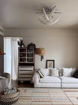 Alden Arc Resin Ceiling Light, detail view 11