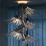 Alden Aster Crystal Chandelier, detail view 4