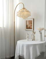 Alden Glow Marble Floor Lamp, detail view 3