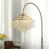 Alden Glow Marble Floor Lamp, detail view 4