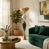 Alden Juniper Iron Floor Lamp, detail view 2