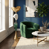 Alden Juniper Iron Floor Lamp, detail view 4