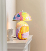 Amara Veil Ceramic Table Lamp, detail view 2