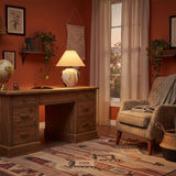 Arden Silva Ceramic Table Lamp, detail view 8