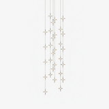 Arden Willow Crystal Chandelier by Maison Velume