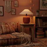Aster Rain Fabric Table Lamp, detail view 6