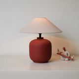 Aster Rain Fabric Table Lamp, detail view 9