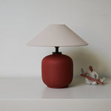 Aster Rain Fabric Table Lamp, detail view 10