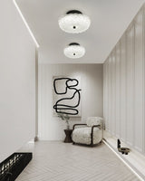 Aster Vine Glass Ceiling Light, detail view 6