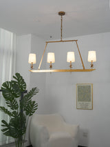 Avel Rose Fabric Chandelier, detail view 2
