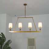 Avel Rose Fabric Chandelier, detail view 3