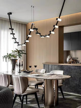 Avel Wave Acrylic Pendant Light, detail view 36