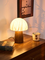 Aven Hearth Wood Table Lamp, detail view 3