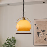 Aven Opal Glass Pendant Light, detail view 2
