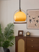 Aven Opal Glass Pendant Light, detail view 3