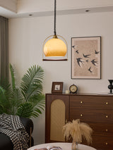 Aven Opal Glass Pendant Light, detail view 5