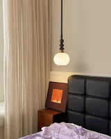Aven Opal Glass Pendant Light, detail view 8