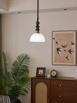 Aven Opal Glass Pendant Light, detail view 26