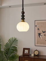 Aven Opal Glass Pendant Light, detail view 45